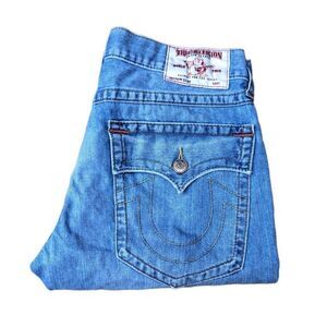 True Religion Jeans Size 33 SLIM Blue